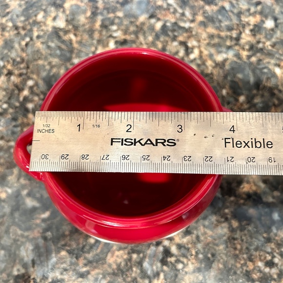 Royal Doulton Chanticlair Christmas Red Porcelain Stoneware Small Lidded Crock - Picture 4 of 5